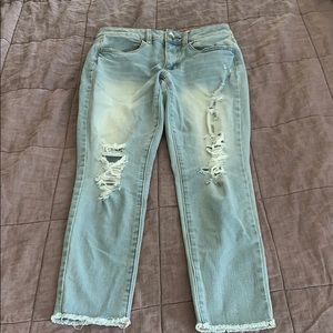 American Eagle Distressed Super Stretch Jeans